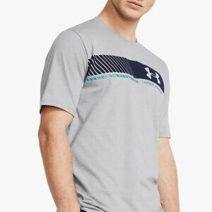 Under Armour Men's Left Chest Stripe Short Sleeve T Shirt, size M, BNWT!